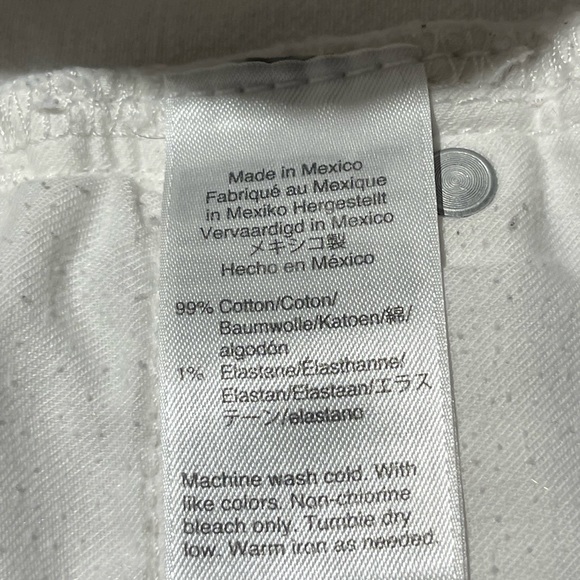 J.CREW WHITE JEANS!  Size 32 “QUALITY is everything” - Picture 7 of 7